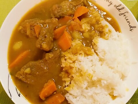 ルーなし!!本格牛すじカレー